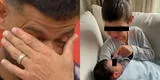 Yaco Eskenazi llora en vivo al ver a su bebé recién nacido con su hijo mayor, Liam