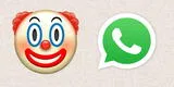 WhatsApp: este es el verdadero significado del emoji de payaso