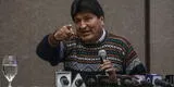 Evo Morales responde a quienes le dicen que come con dinero del Perú: "Hemos pagado la cena"