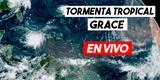 Últimas noticias de la tormenta tropical Grace EN VIVO: Autoridades mexicanas emiten alerta por la llegada de 'Grace'