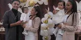 Samahara Lobatón celebró el bautizo de su hija con una hermosa fiesta [VIDEO]