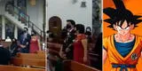 Novio camina hacia el altar con tema de Dragon Ball GT y sorprende a todos en la iglesia [VIDEO]