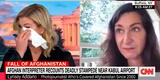 Periodista de CNN se quiebra en vivo al escuchar audio desde Afganistán: “Es desgarrador”