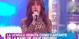 La Uchulú debutó como cantante y dice estar 'nerviosa': "Quiero ser la Christina Aguilera peruana" [VIDEO]