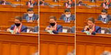 Guido Bellido es captado 'chacchando' coca en el Congreso y redes explotan por peculiar escena [VIDEO]