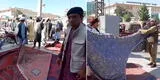 Crisis en Afganistán: civiles tratan de vender sus pertenencias antes de huir del país [VIDEO]