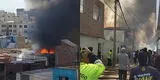 Cuerpo de Bomberos reporta un incendio en vivienda de Surco [VIDEO]