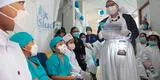 Niños realizan emotivo homenaje a enfermeras en su día [FOTOS]