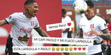Paolo Guerrero y Lapadula entrenan juntos y usuarios los hacen tendencia con mensajes