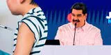 Maduro anuncia vacunación COVID-19 a menores de 18 años para el regreso a clases