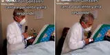 ¡Noble gesto! Médico peruano conmueve a miles en TikTok al cantarle a sus pacientes [VIDEO]