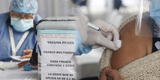 Vacunatón: Mayores de 32 años serán inmunizados desde el 4 de setiembre