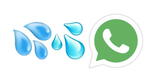 WhatsApp: ¿Qué significa el emoji de gotas  y cuándo debería usarlo?