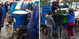 "Muy abusivos": mototaxistas se aprovechan y cobran precios altos para llevar baldes de agua en SJL