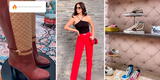 Sheyla Rojas aparece en costosa tienda Gucci tras escándalo de carteras bamba: "No sé con cuál quedarme"