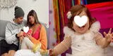 Korina enternece las redes con imágenes Larita tras su primer añito de vida