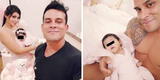 Christian Domínguez enternece las redes con video cantando y dando de comer a su bebé