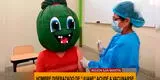 De la selva su alegría: Joven asiste a vacunarse contra el COVID-19 disfrazado de 'Juane' [VIDEO]