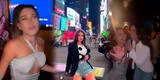 Flavia Laos juerguea duro Nueva York pese a críticas [VIDEO]