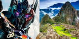 Optimus Prime conoció Machu Picchu