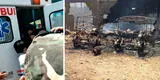 Incendio en Pucallpa: siniestro en envasadora de gas deja hasta el momento tres heridos