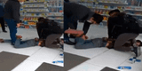 Los Olivos: Delincuente entra a robar a farmacia, pero es detenido por clientes