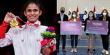 Becan a Angélica Espinoza, medallista de oro paralímpica de Taekwondo