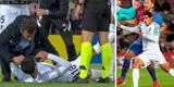¡Alarma! Luis Abram también se lesionó en partido ante Barcelona [VIDEO]