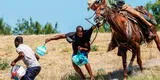 ¡Inhumano! Agentes de la Patrulla Fronteriza atacan con caballos a migrantes haitianos