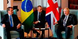 Jair Bolsonaro le responde a Boris Johnson sobre la vacuna AstraZeneca: “No me he vacunado” [VIDEO]