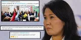 Keiko Fujimori pide que se unan a Fuerza Popular para rescatar al país del “comunismo”, pero la trolean
