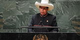 Pedro Castillo en Asamblea General de la ONU: "Condenamos y rechazamos el terrorismo en todas sus formas” [VIDEO]