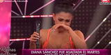 Diana Sánchez llora EN VIVO tras revelar que fue asaltada después de los ensayos de Reinas del Show