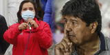 Dina Boluarte sobre presencia de Evo Morales en el país: "El pueblo quiere a Evo, por qué negar eso"