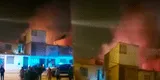 Ventanilla: menor de 3 años se salva de morir tras incendio en vivienda multifamiliar [VIDEO]