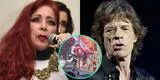 Monique Pardo pide ayuda a Mick Jagger tras caída: “Mick, ayúdame, soy tu Monique de Perú”