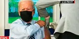 Biden recibe la tercera dosis de la vacuna COVID-19: “Para vencer esta pandemia necesitamos vacunarnos”