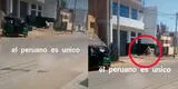 Ingenio peruano: obreros utilizan mototaxi para cargar arena al tercer piso de una vivienda [VIDEO]