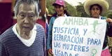 Grupo fujimorista "La Resistencia" tildó de "cholas" a víctimas de esterilizaciones forzadas [FOTO]