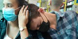 Pasajero se queda dormido en el hombro de una mujer y ella lo deja descansar [FOTO]