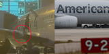 EE. UU.: pasajero arriesgó su vida y saltó al ala de un avión tras abrir puerta de emergencia [VIDEO]