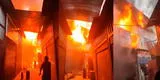 Mercado Ferretero Unicachi: más de 50 puestos son afectados en gigantesco incendio
