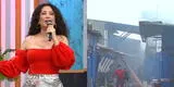Janet comete blooper EN VIVO al confundir incendio en Comas con Mesa Redonda [VIDEO]