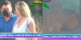Jamila Dahabreh olvida a Álvaro Paz de la Barra y es ampayada besándose con joven [VIDEO]