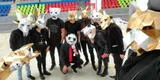 Huancavelica: jóvenes asisten a vacunarse disfrazados de personajes de “El juego del calamar”