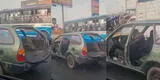 ¿Cómo lo hizo? Taxista le gana a bus de ‘El Chino’ con su peculiar vehículo y es viral [VIDEO]