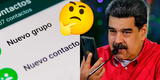 Nicolás Maduro revela su número celular y pide que lo agreguen al grupo de WhatsApp