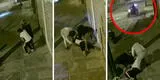 Santa Anita: frente a sereno, delincuentes armados casi matan a golpes a joven para robarle canguro [VIDEO]