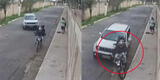 Brasil: conductor arrolla con su auto a delincuentes que asaltaban a una pareja y frustra robo [VIDEO]