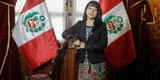 Mirtha Vásquez tras reemplazar a Bellido como premier: “Trabajaré por el Gobierno del pueblo”